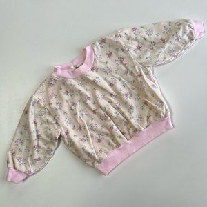 Vintage Carter’s Floral Pullover Sweater 18 Months